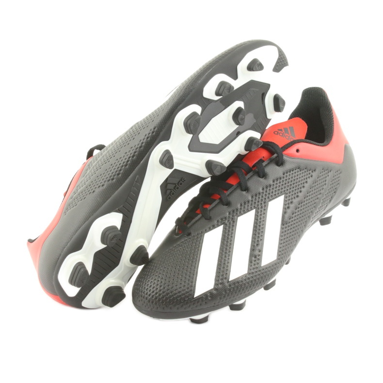 Adidas X 18.4 Fg M BB9375 football boots black 5