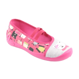 Befado children's shoes 116X226 grey pink 1