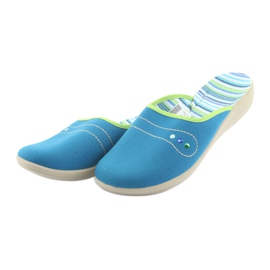Befado women's shoes pu 552D008 blue green 3 Befado women's shoes pu 552D008 blue green 3