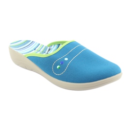 Befado women's shoes pu 552D008 blue green 1 Befado women's shoes pu 552D008 blue green 1