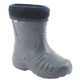 Befado children's shoes navy blue galoshes 162y103 1