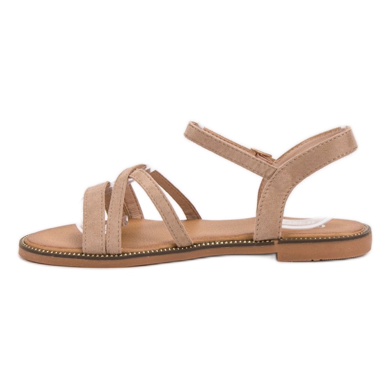 Ch. Creation Suede sandals brown 1