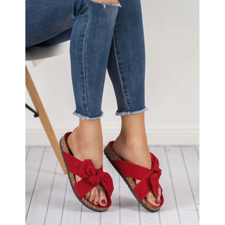 Cm Paris Suede Slippers red 2