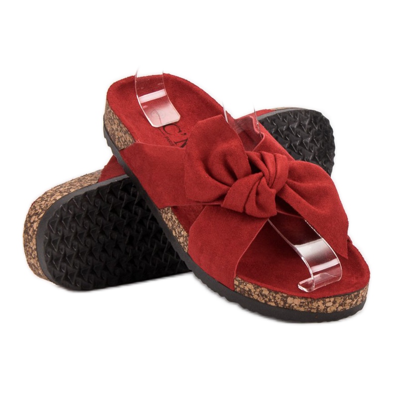 Cm Paris Suede Slippers red 1