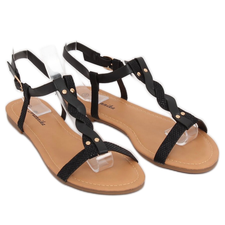 Black women's sandals S060071 Black 1