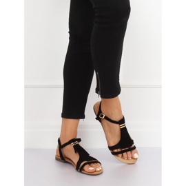 Black women's sandals 1-51 Black 1