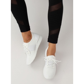 White 7771-Y White sports shoes 1