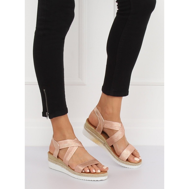 Pink women's sandals S81 Champagne 2 Pink women's sandals S81 Champagne 2