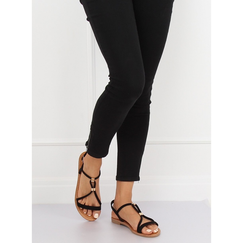 Black women's sandals L520 Black 1 Black women's sandals L520 Black 1
