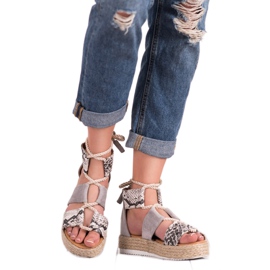 Seastar Gray Sandals grey 2