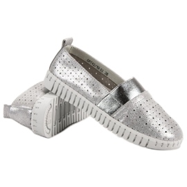Filippo Slip-on Shoes With Glitter grey 1