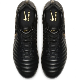 Nike Tiempo Legend 7 Pro Fg M AH7241-077 football shoes black black 2 Nike Tiempo Legend 7 Pro Fg M AH7241-077 football shoes black black 2