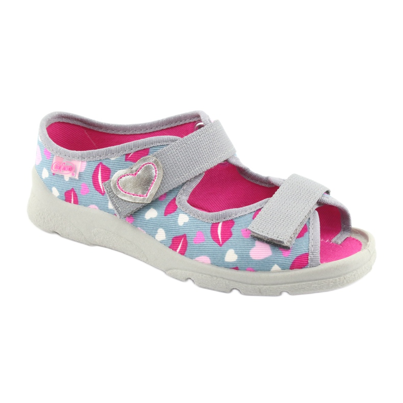 Befado children's shoes 969X133 pink grey 2 Befado children's shoes 969X133 pink grey 2