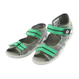 Befado children's shoes 250P066 grey green 3