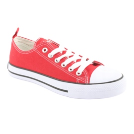American Club Women's tied LH18 Red sneakers 1 American Club Women's tied LH18 Red sneakers 1