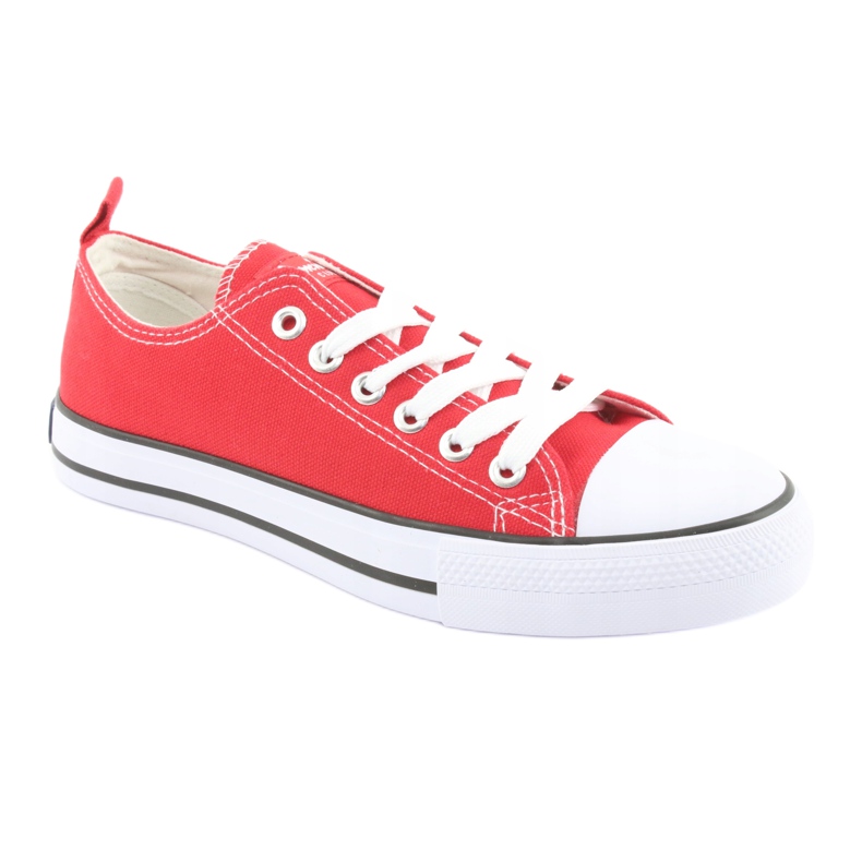 American Club Women's tied LH18 Red sneakers 1 American Club Women's tied LH18 Red sneakers 1