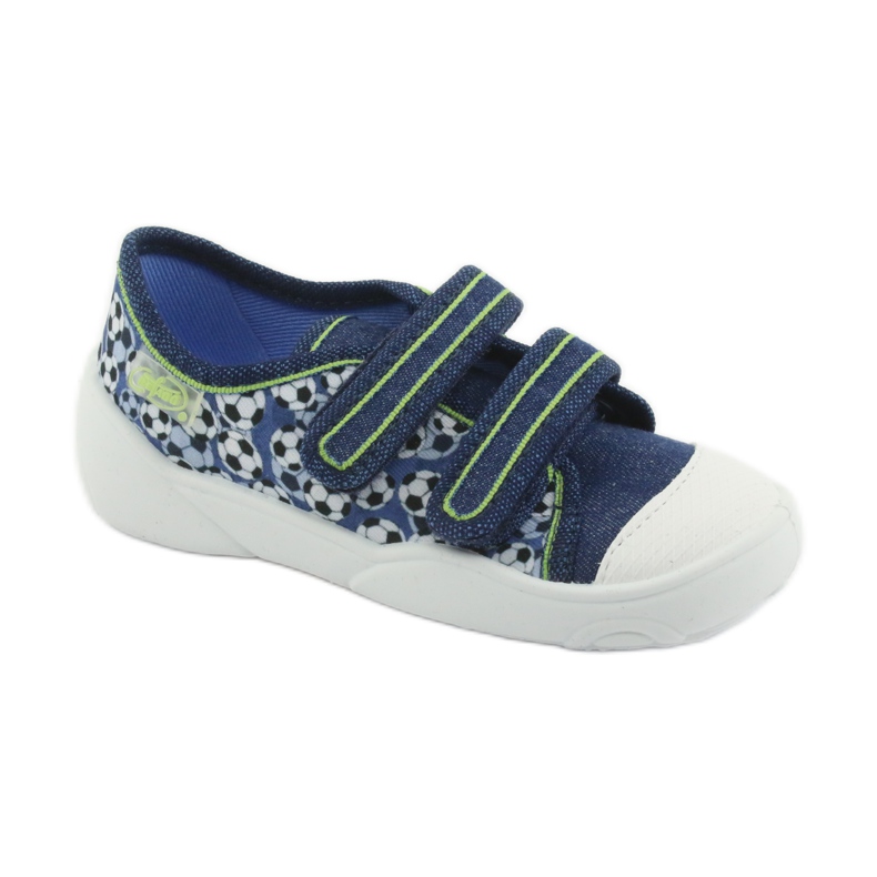 Befado children's shoes 907P103 white blue navy blue 2