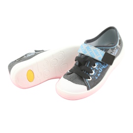 Befado children's shoes 251X100 blue grey 4