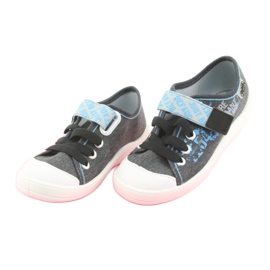 Befado children's shoes 251X100 blue grey 2