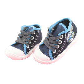 Befado children's shoes 218P057 navy blue blue 3