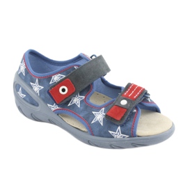 Befado children's shoes pu 065X119 blue 1 Befado children's shoes pu 065X119 blue 1