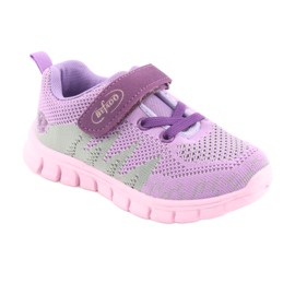 Befado children's shoes up to 23 cm 516X024 violet pink green 1