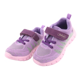 Befado children's shoes up to 23 cm 516X024 violet pink green 3