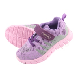 Befado children's shoes up to 23 cm 516X024 violet pink green 6