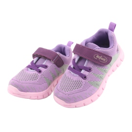 Befado children's shoes up to 23 cm 516X024 purple pink green 4