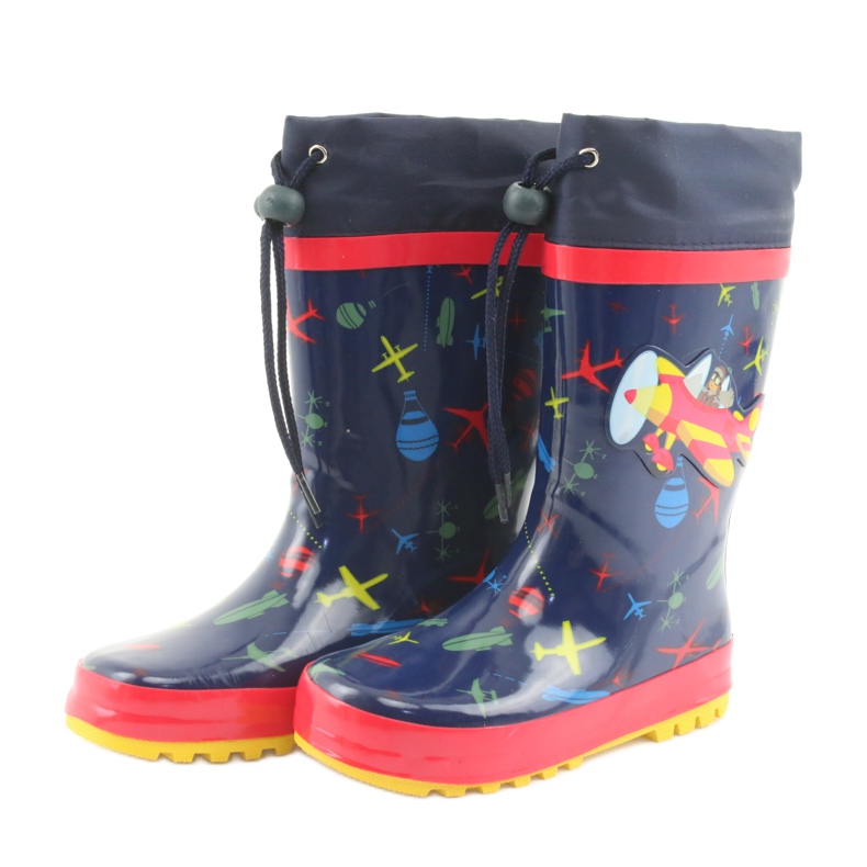 American Club American SamoLot children's rain boots red navy blue 3 American Club American SamoLot children's rain boots red navy blue 3