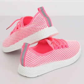 Pink NB283 Fluorescence Peach Red sports shoes white 1