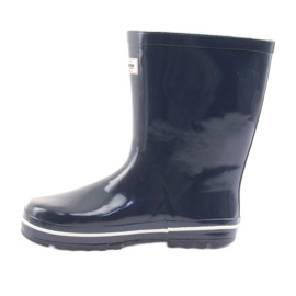 American Club navy blue non-insulated galoshes white 2