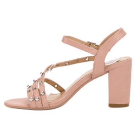 Jumex Sandals On A Bar pink 1