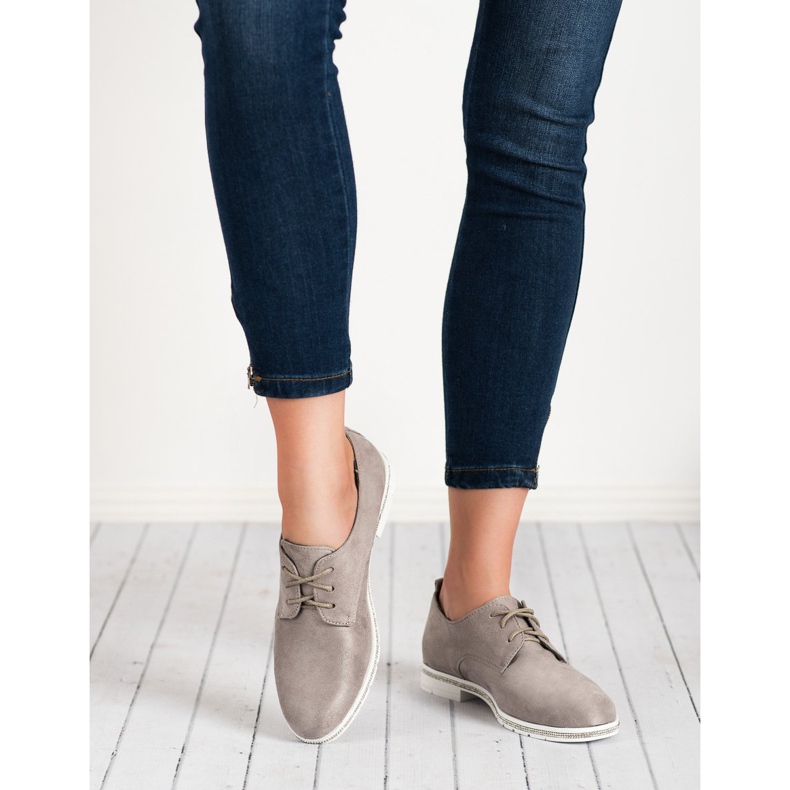 Marquiz Suede shoes grey 2