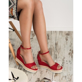 Sweet Shoes Espadrilles sandals red 2