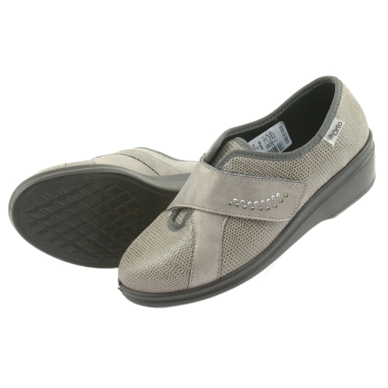 Befado women's shoes pu 032D003 grey 5