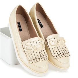 Yellow Lacquered VICES shoes 1