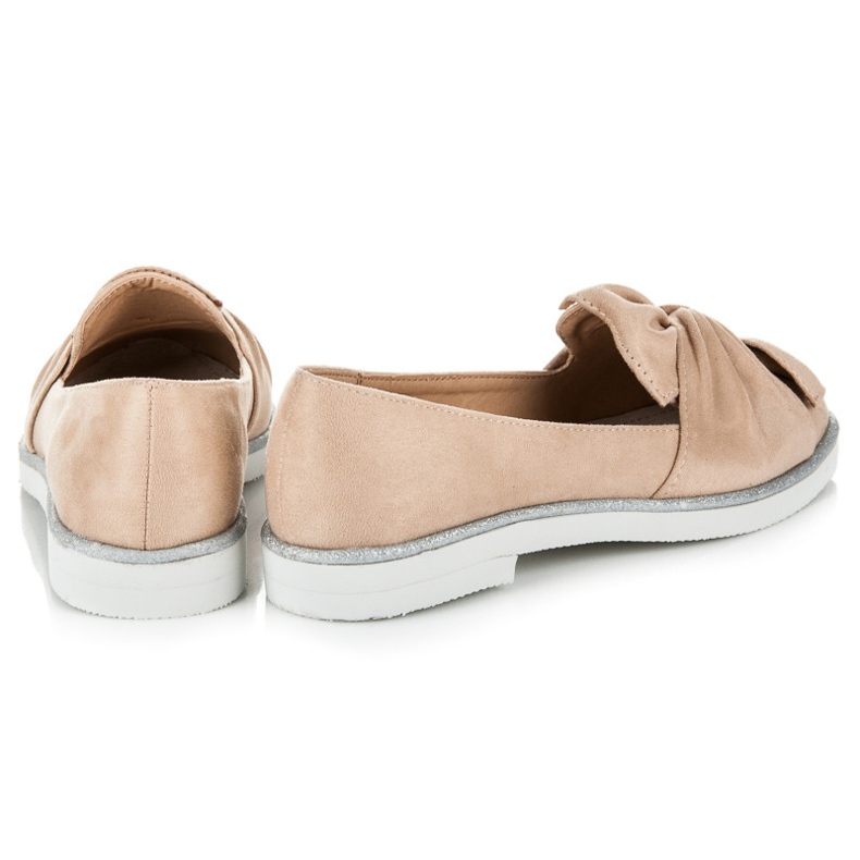 Vices Suede Shoes With Glitter Decorations brown 1