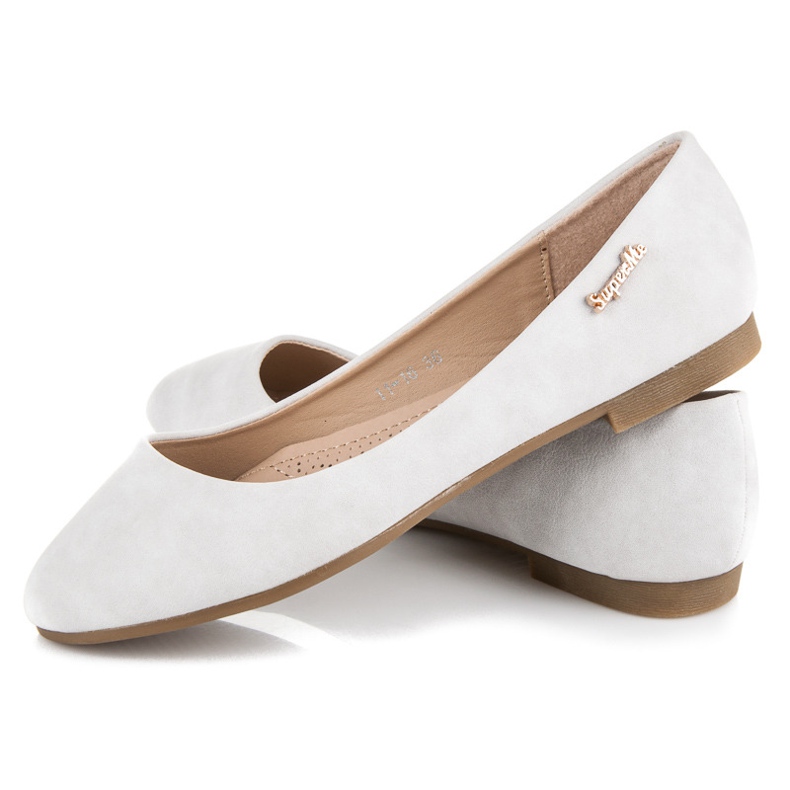 Super Me Ballerinas grey 1