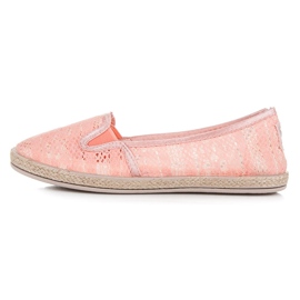 Balada Lace Espadrilles Slip On orange 2