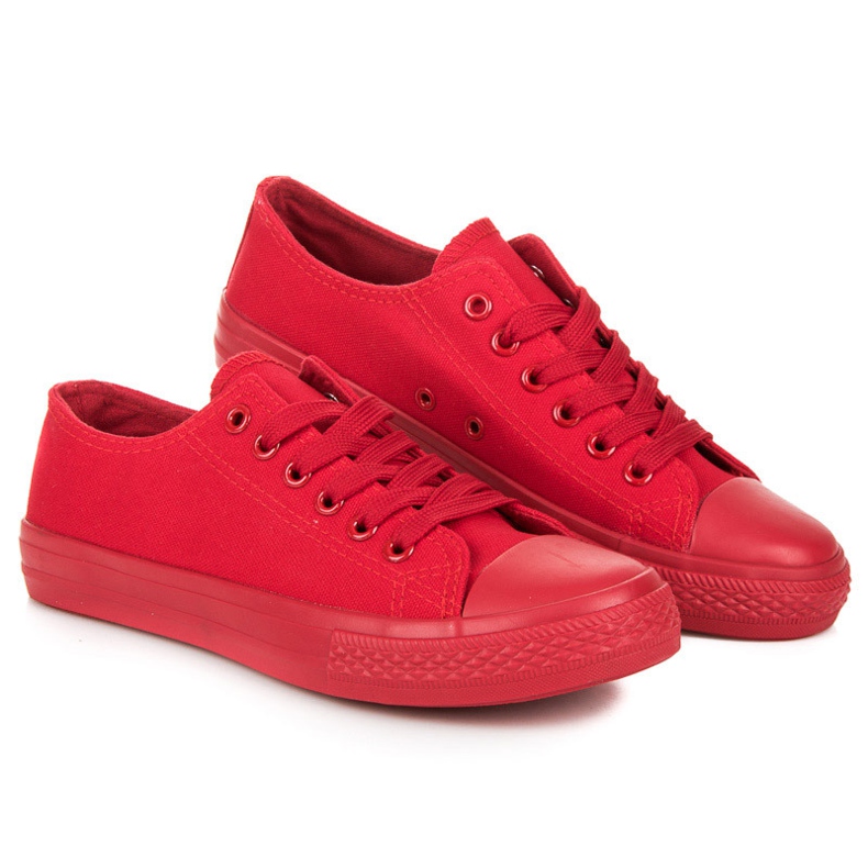 Seastar Red Sneakers 1
