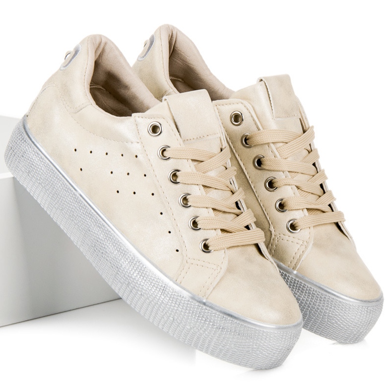 Beige Sneakers 2