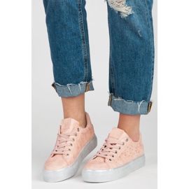 Pink Sneakers 1