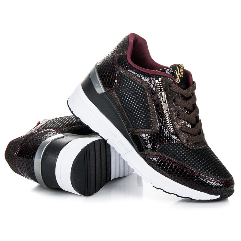 Kylie Sports shoes on a wedge multicolored 2