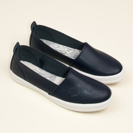 Mckeylor Navy blue Slipons 1 Mckeylor Navy blue Slipons 1