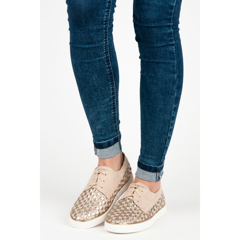 Kylie Sports shoes brown 1