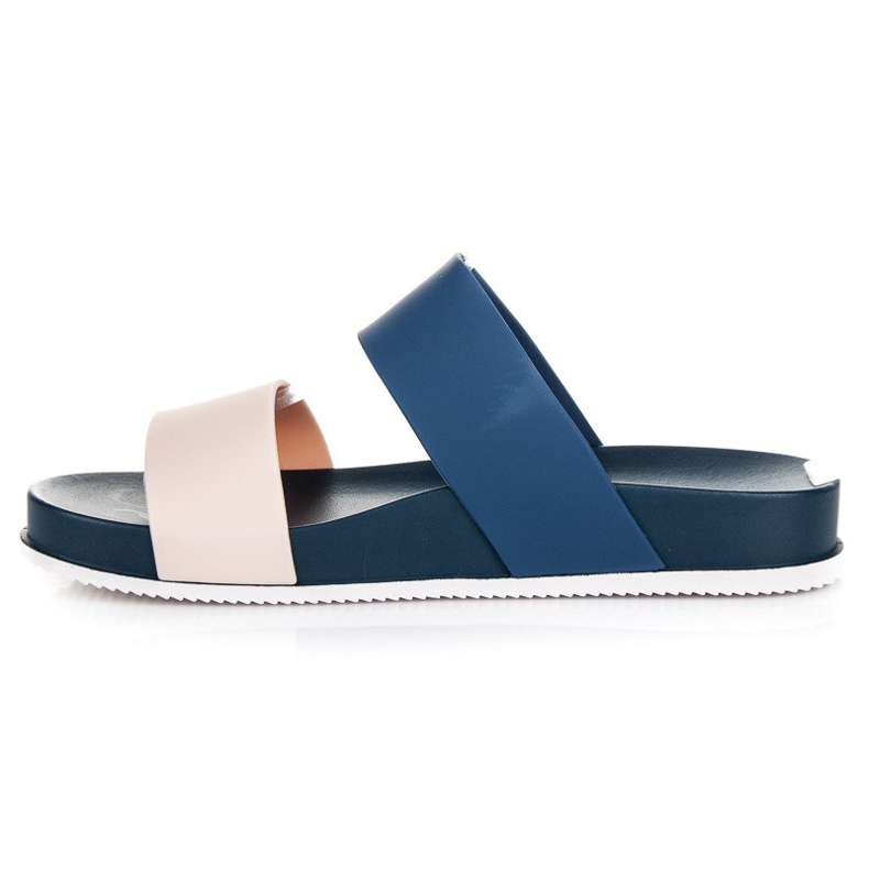 VINCEZA slippers blue 1