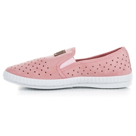Mckeylor Openwork Sneakers pink 2