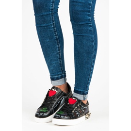 Seastar Black Fashion Sneakers 1