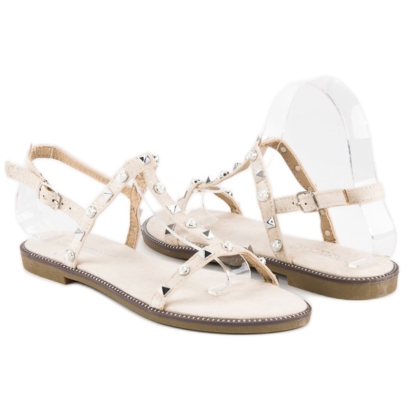Bestelle Beige Sandals 1